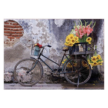 Puzzle Bicicleta con flores - Banbury Arte